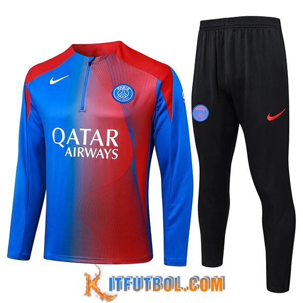 Chandal Equipos De Futbol PSG Rojo/Azul 2025/2026