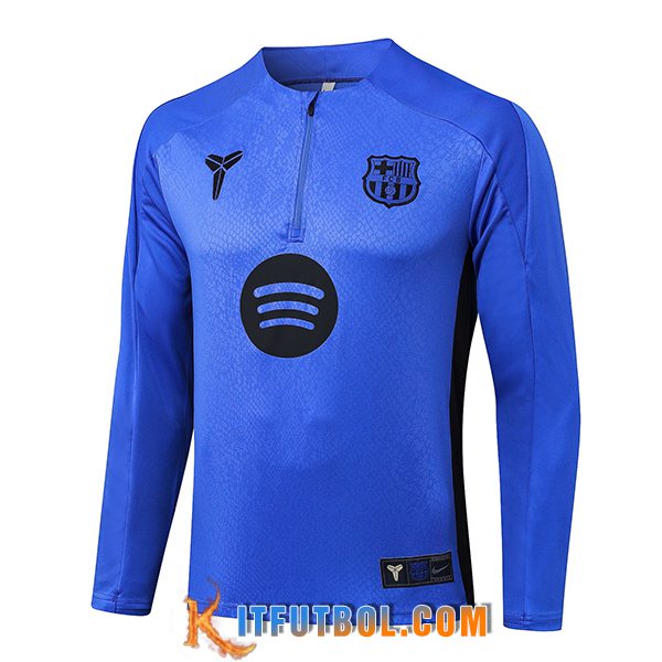 Sudadera De Entrenamiento FC Barcelona Violeta/Negro 2025/2026 -02