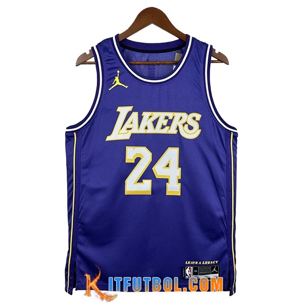 Camisetas NBA Los Angeles Lakers (BRYANT #24) 2025/26 Violeta