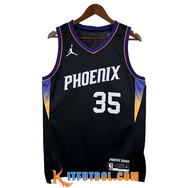 Camisetas NBA Phoenix Suns (DURANT #35) 2025/26 Negro/Violeta