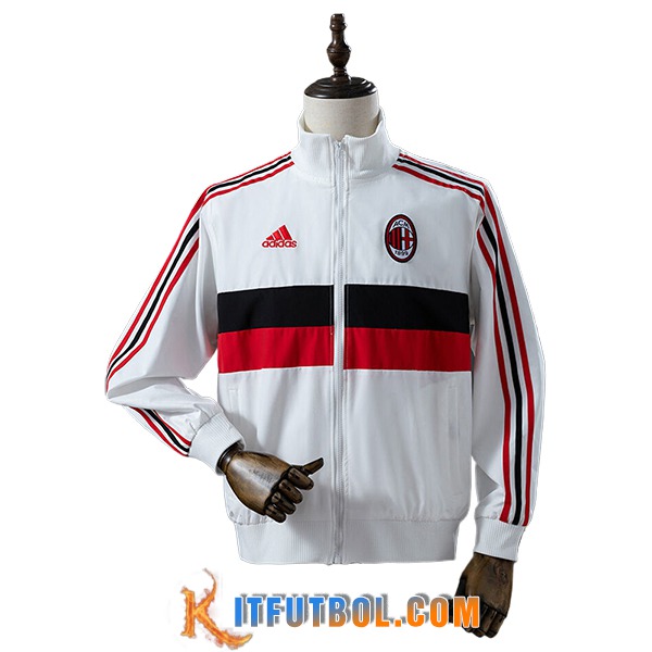 Rompevientos AC Milan Blanco/Rojo/Negro 2025/2026