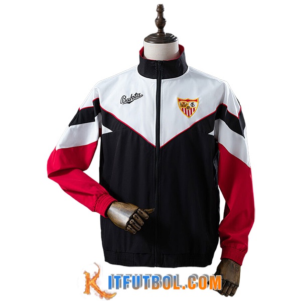 Rompevientos Seville Negro/Blanco/Rojo 2025/2026