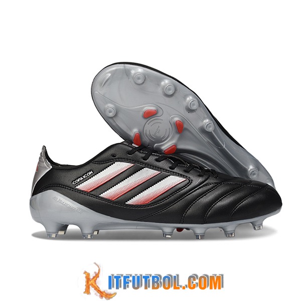 Copa Botas De Fútbol ICON II FG/AG Negro/Blanco