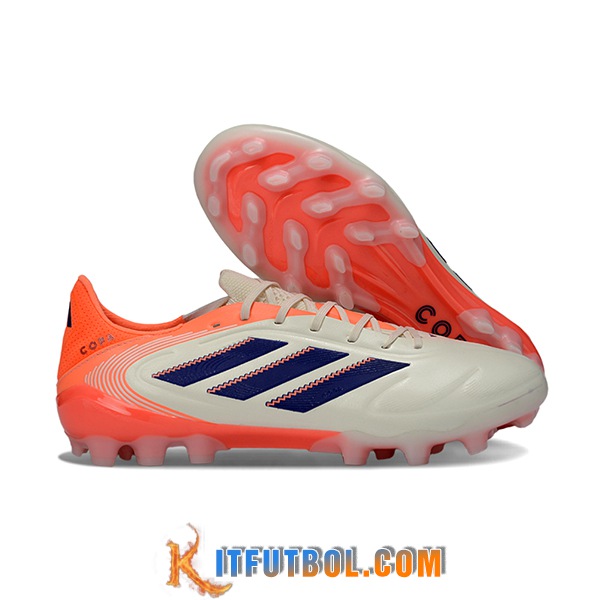 Copa Botas De Fútbol PURE III ELITE Beige/Naranja/Azul