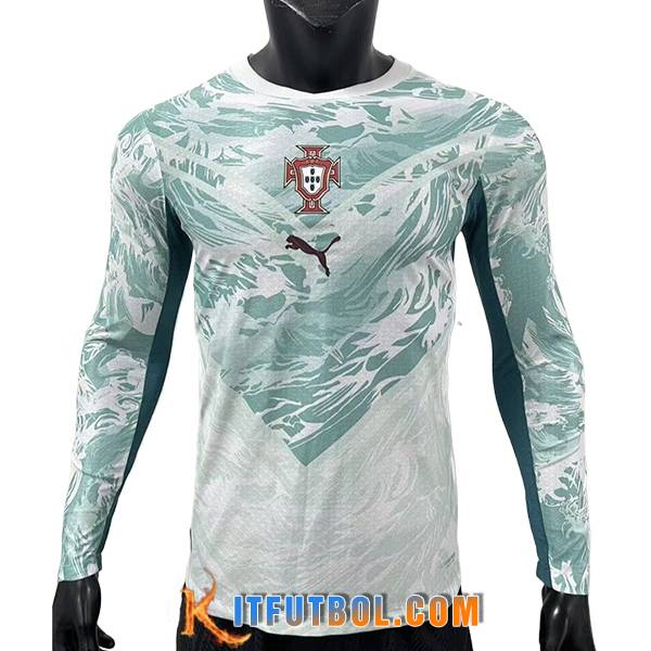 Camiseta Equipo Nacional Portugal Segunda Manga Largas Coupe Du Monde 2026
