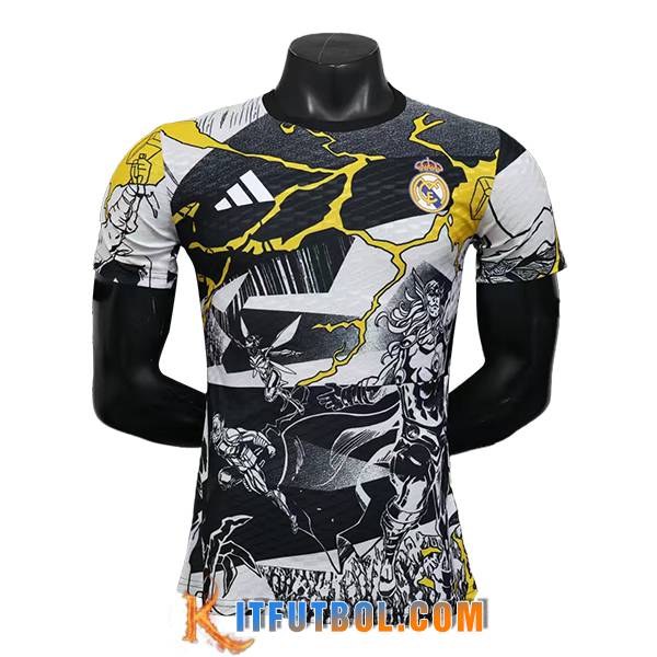 Camisetas De Futbol Real Madrid Special Edition Negro/Blanco 2025/2026
